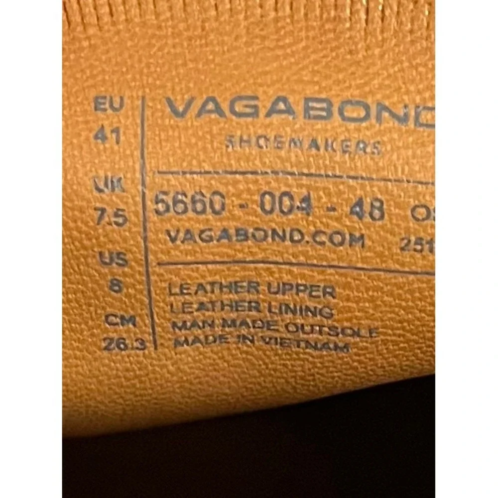Vagabond Shoemakers Leather Penny Loafers Burnished Brown